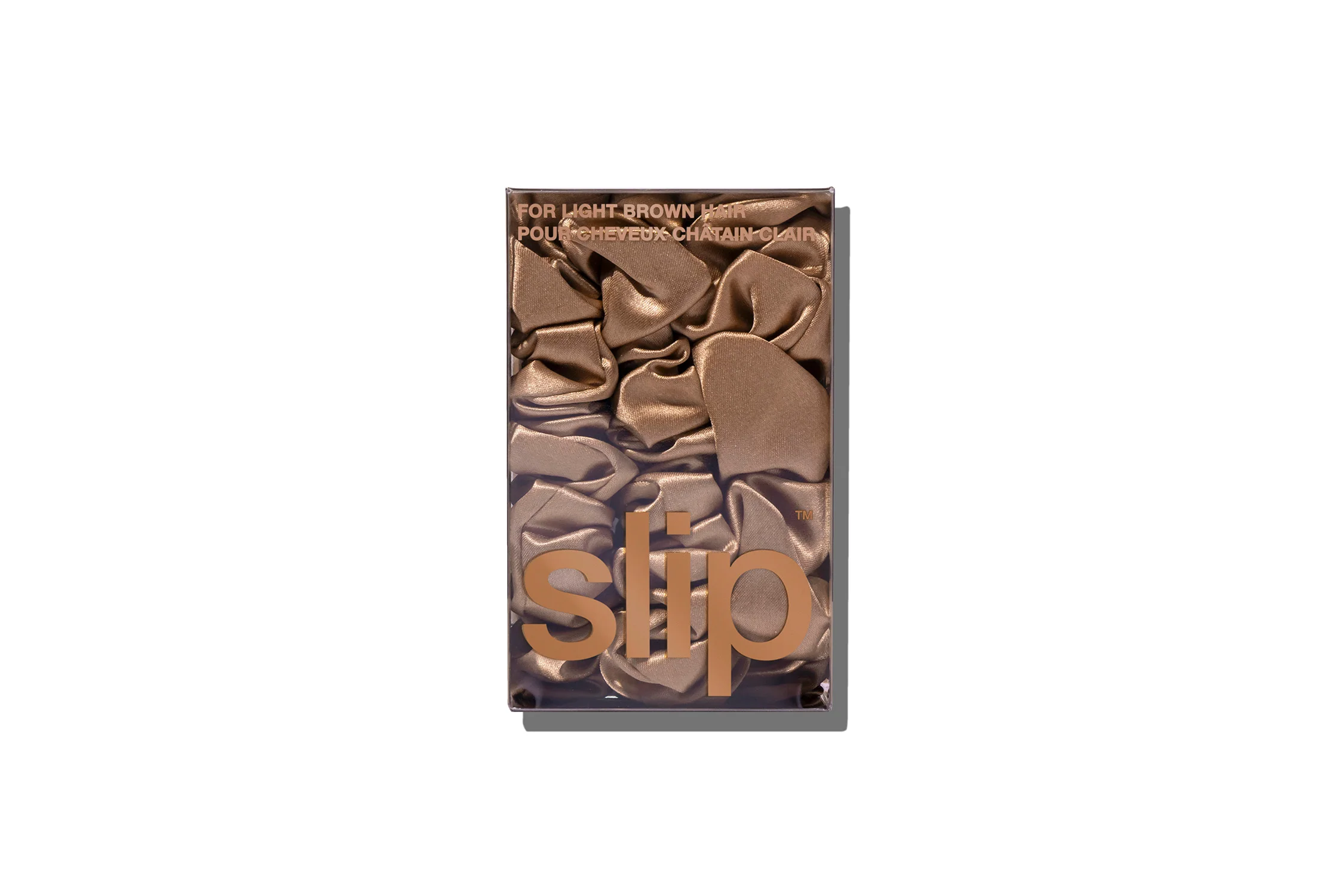 Back To Basics Light Brown Midi/Large Scrunchie Set - Image 3
