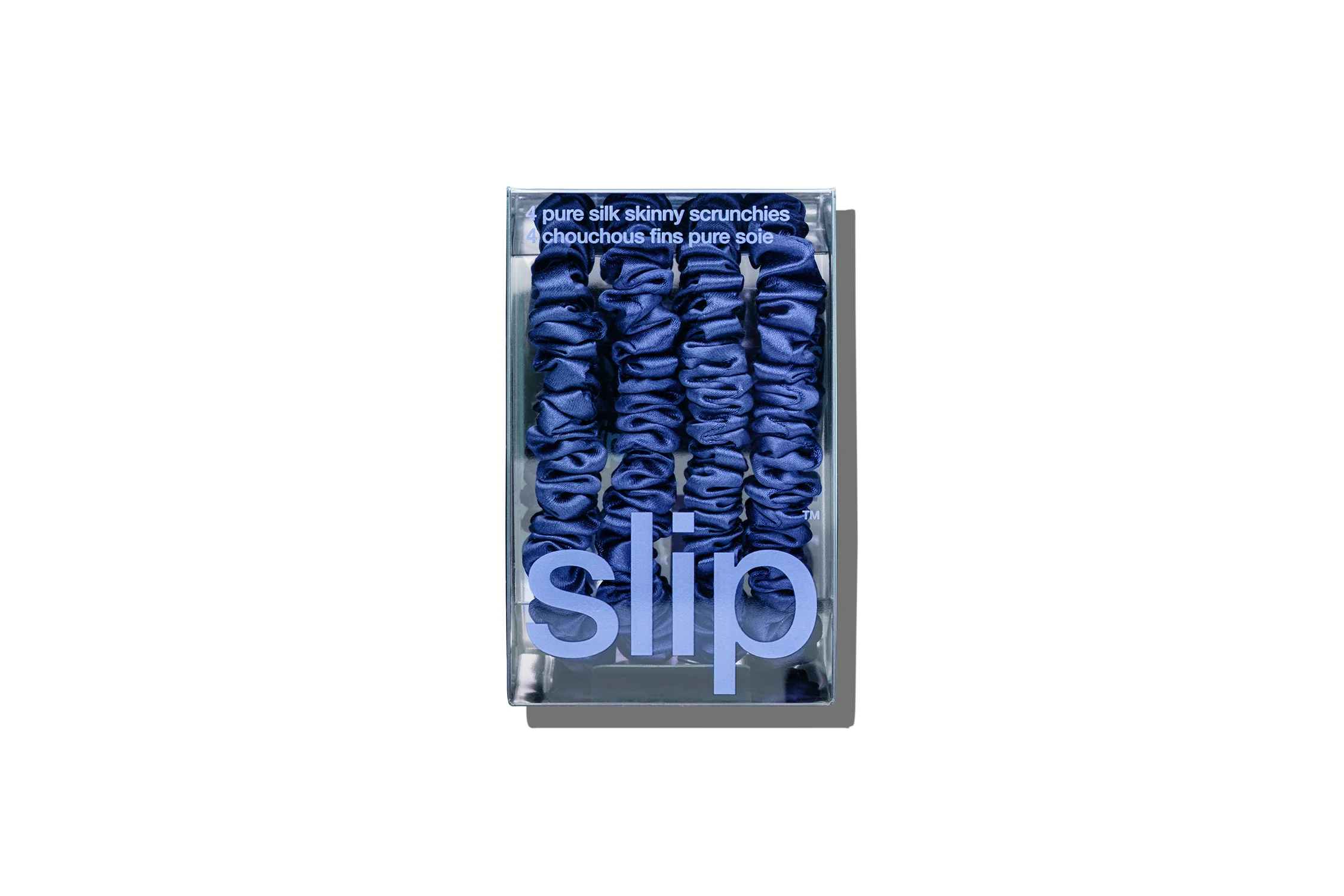 Back to School Royal Blue Skinny Scrunchies - Image 3