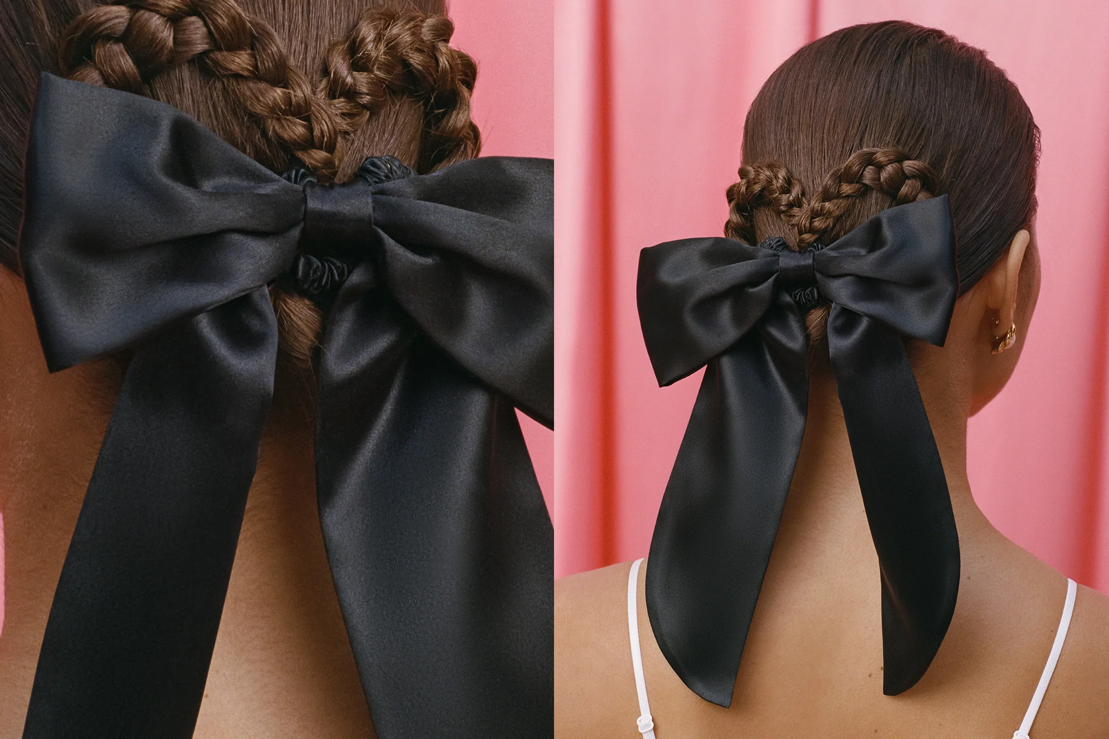 Black Hair Bow - Image 4