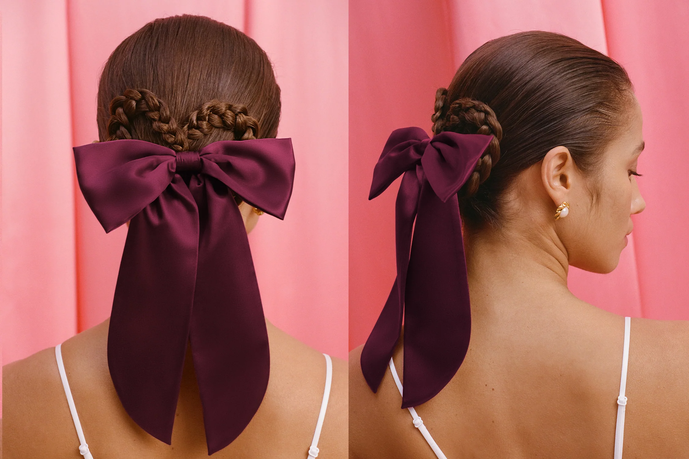 Crimson Hair Bow - Image 4