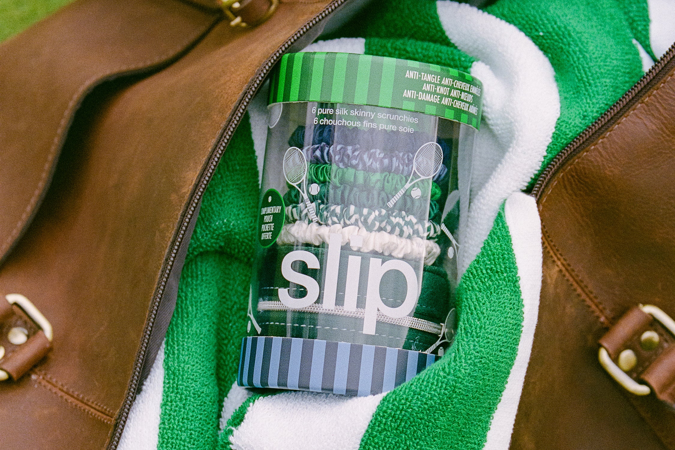 Hair On Point Skinny Scrunchies with Complimentary Pouch - Image 5
