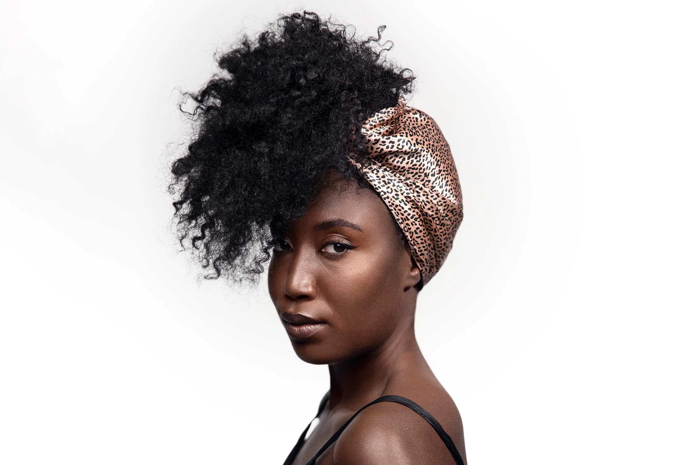 Wild Leopard Hair Wrap - Image 4