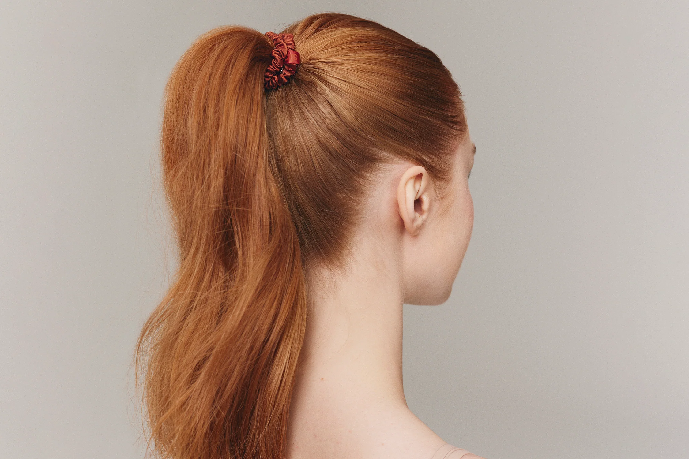 Back To Basics Auburn Skinny Scrunchies - Image 5