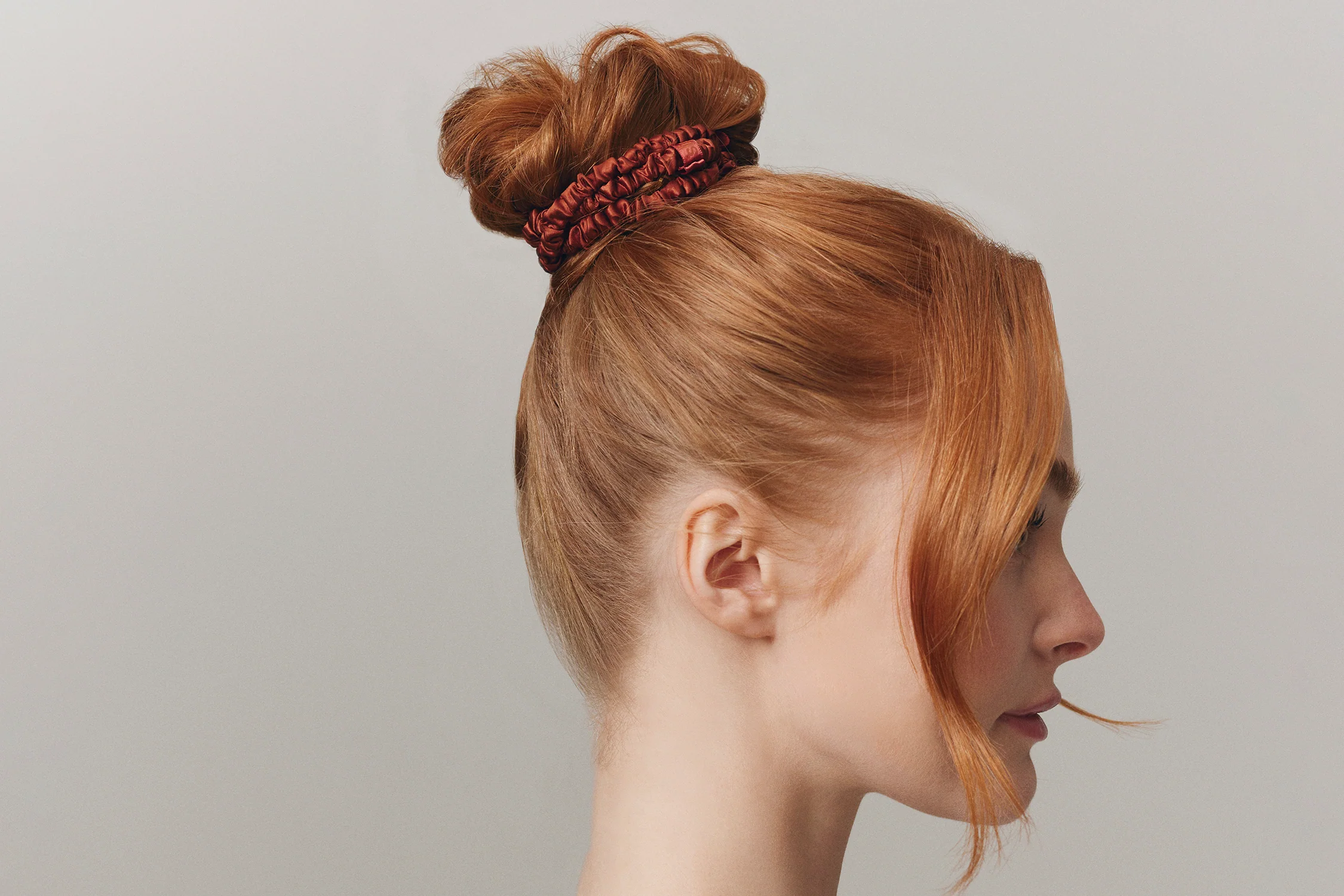 Back To Basics Auburn Skinny Scrunchies - Image 6