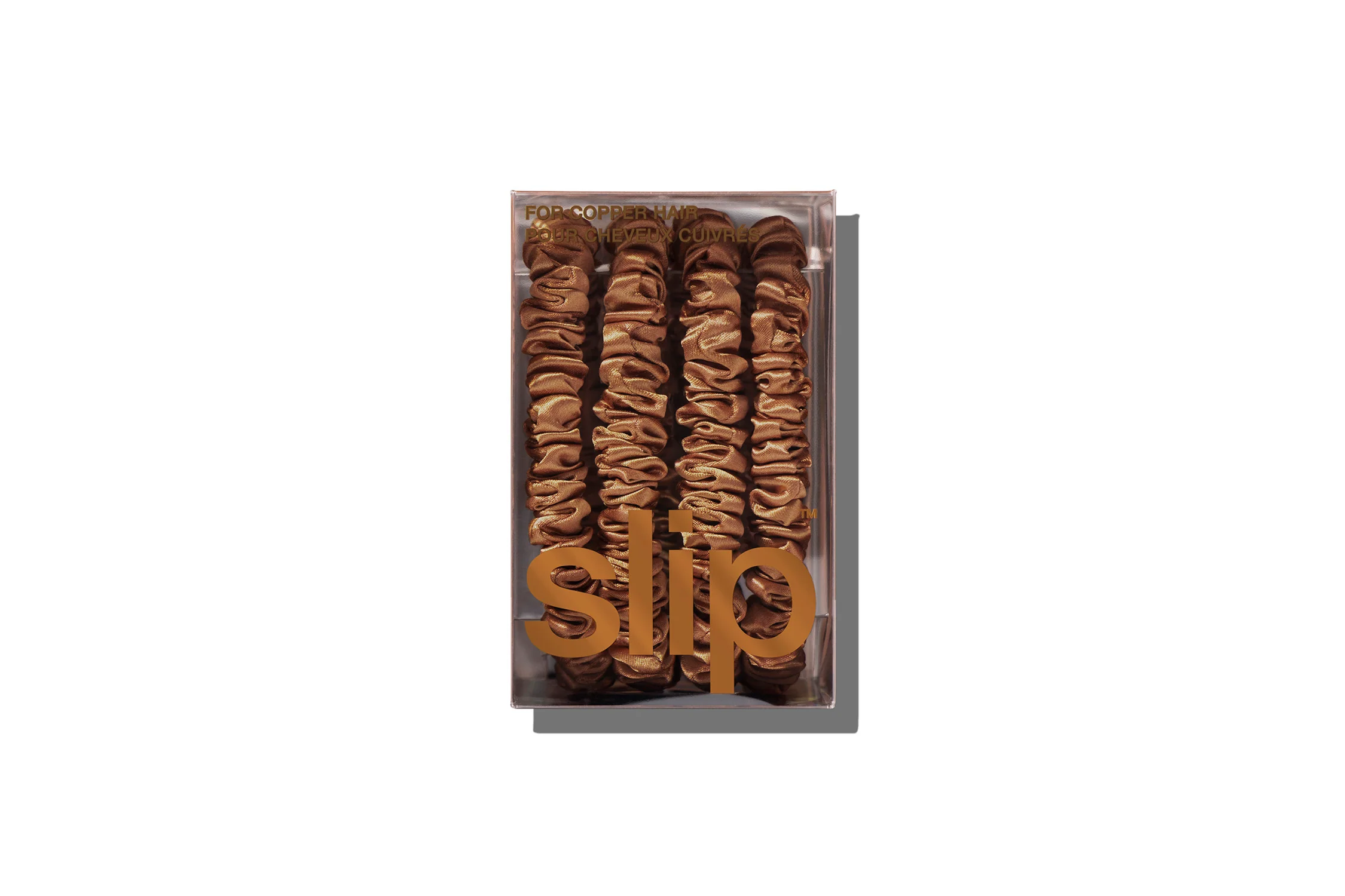 Back To Basics Copper Skinny Scrunchies - Image 3