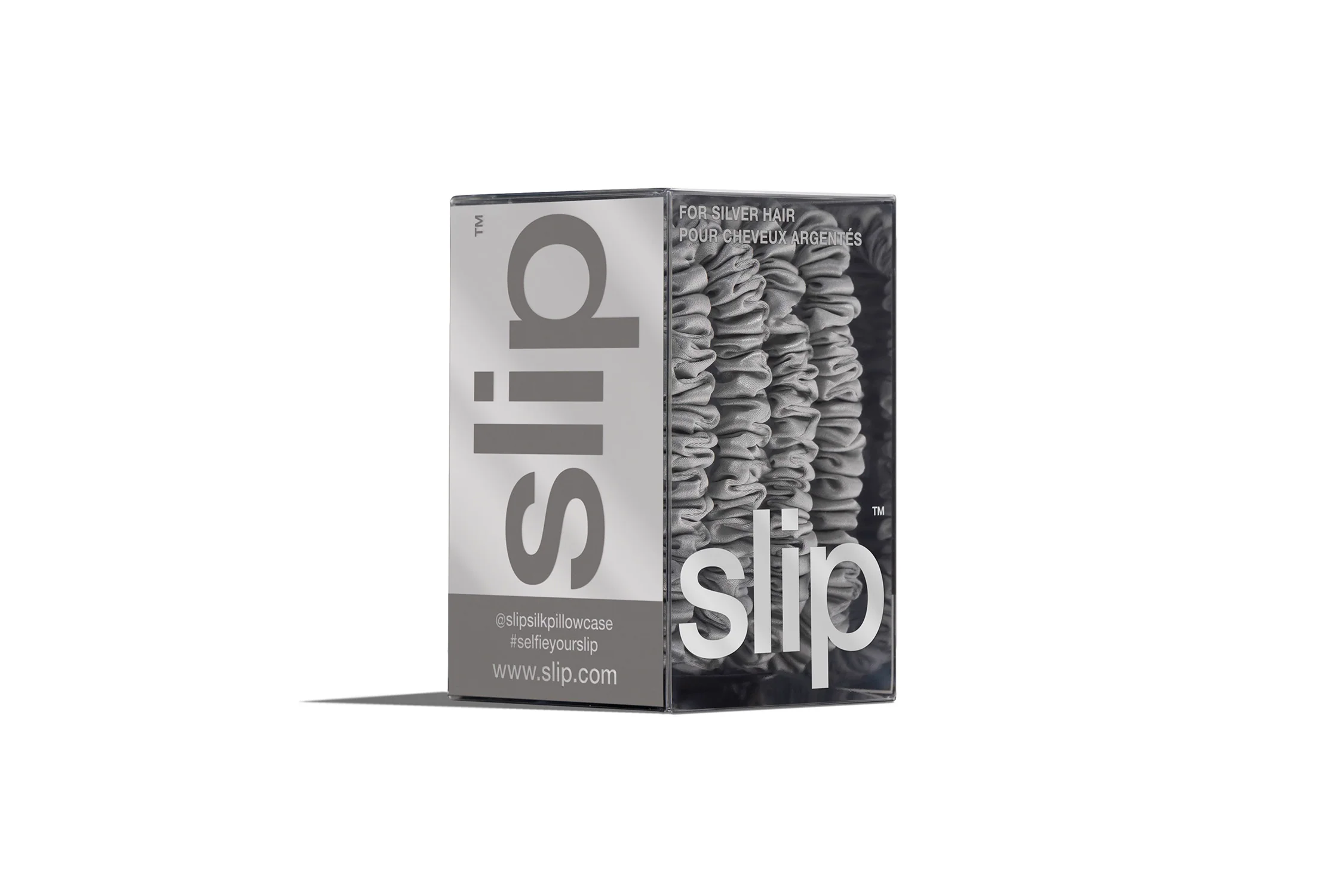 Back To Basics Silver Skinny Scrunchies - Image 4